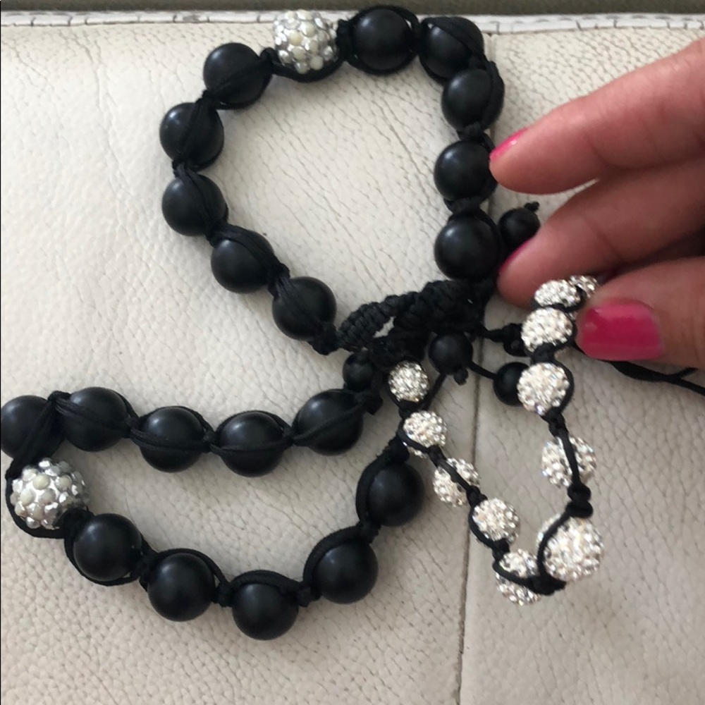 Assorted Beaded Drawstring Bracelets With Crystal - image 6